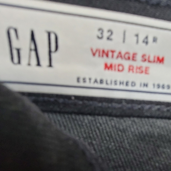 *NWT*GAP Womens Vintage Slim Washwell Mid Rise Plus Size Jeans - Picture 12 of 12